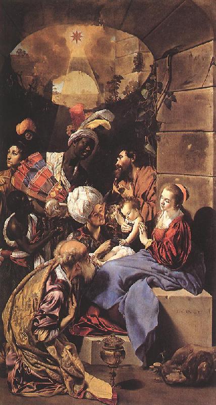 MAINO, Fray Juan Bautista Adoration of the Kings g Sweden oil painting art
